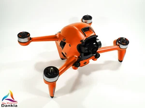 DJI FPV - SKIN - Chrom Orange + 3/5 Batterieskins + Goggles - Picture 1 of 11