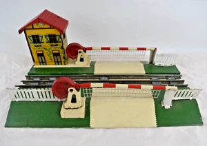 JEP PASSAGE A NIVEAU UNE VOIE MANUEL + MAISON GARDE BARRIERES TOLE ECH O - Imagen 1 de 7