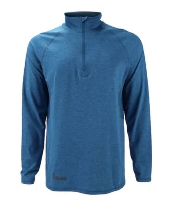 Mens Mossy Oak Elements Coolcore 1/4 Zip Pullover Sun Shirt XXL Outdoors Fishing - Image 1 of 4