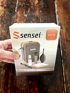 Sensei DOC-CK Deluxe Optics Care Lens Cleaning Kit Cameras Drones Binocs Screens - Picture 1 of 9