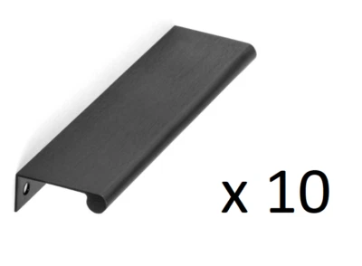 *ЛОТ ИЗ 10* Richelieu Modern 5-13/16 дюйма Матовый черный край тяги (BP9696128990) - Изображение 1 из 4