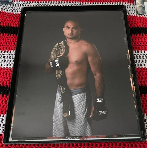 BJ Penn "The Prodigy" UFC 16x20 Poster Vintage Poster Champion Belt Jay Dee Cover