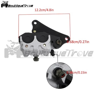 Pinza de freno delantera con pastillas para Honda Rebel 250 CMX250C 1985-1987 45200-KR3-601 Foto 1 de 4