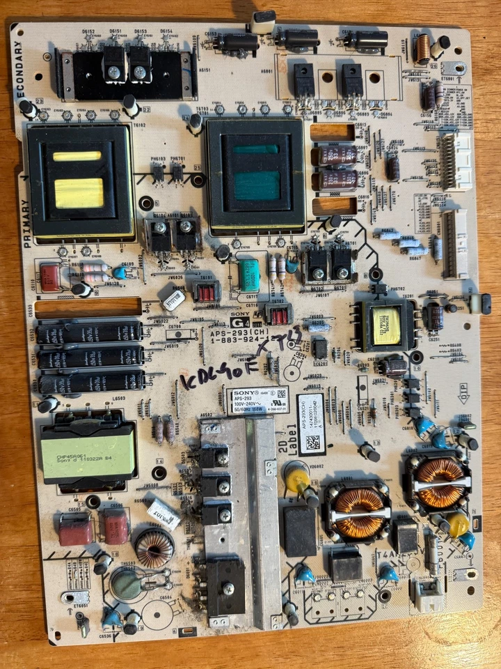 FUENTE DE ALIMENTACIÓN APS-293 1-883-924-12 147429911 PARA TV SONY KDL-40NX723 KDL-40EX723 Foto 1 de 1