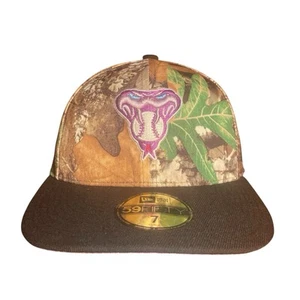 NewEra HAT CLUB Arizona D-Bax Stone Cold Steve Austin Camo 59fifty tailliert Gr. 7 - Bild 1 von 8