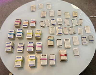 Job lot of 1600 Brooke Bond, Wills, Gallaher, Lyon’s, Kelloggs Collectors cards - Image 1 of 4