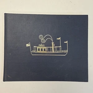 Full Speed Ahead by Larry Larkin Steamboat Era on Lake Geneva Wisconsin 1972 - Imagen 1 de 5