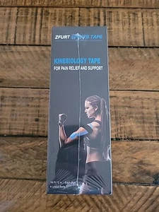 ZFURT Sports Tape.KINESIOLOGY TAPE for Pain Relief and Suport.4 Uncut Rolls.16Ft - Picture 1 of 6