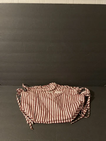 Longaberger 1993 Sweetheart Basket Liner - Red Ticking Cover