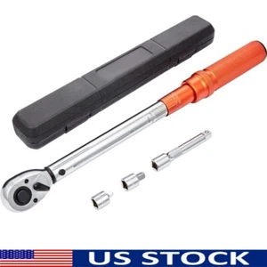 Click Torque Wrench Dual Direction Adjustable Kit Multicolor Durable Hand Tools - Picture 1 of 9