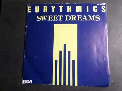 Eurythmics, 45 Giri, Sweet Dreams, Vinile 7", Vintage - Immagine 1 di 2