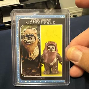 2021 Star Wars Masterwork Out of the Box #OTB-16 Ewok - Picture 1 of 3