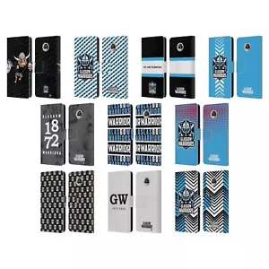 OFFICIAL GLASGOW WARRIORS GRAPHICS LEATHER BOOK WALLET CASE FOR MOTOROLA PHONES - Picture 1 of 12