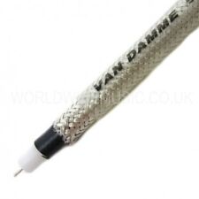 Van Damme Silver Series Session Grade Instrument Cable Low Cap 55 (by the metre)