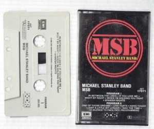 VINTAGE 1982 MICHAEL STANLEY BAND MSB EMI AMERICA ROCK CASSETTE - Picture 1 of 2