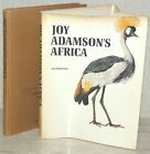 Joy Adamson's Africa ~ Kenya - Collins Londres 1972 1ère couverture rigide ~ COURRIER GRATUIT