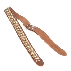 Souldier 2" Leather Guitar Strap - "Jolene" Brown - Picture 1 of 4