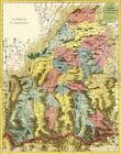 Reproduction carte ancienne - Pays de Comminges 1700