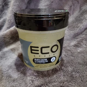 Eco Style Nero Olio di Ricino e Semi di Lino Styling GEL Max Hold 16 oz - Foto 1 di 9