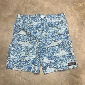 Vineyard Vines Boys L (16-18) Shark Swim Shorts - Picture 1 of 4