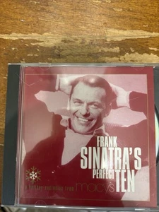 Frank Sinatra Perfect Ten Inclusive Macy’s CD Holiday Exclusive Classic - Picture 1 of 2