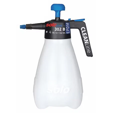 Pulverizador portátil de limpieza Solo 302-B 17/32 galones, polietileno, cono/ventilador/boquilla de chorro Foto 1 de 1