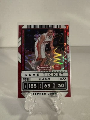 2020-21 Panini Contenders  - Variation Stephen Curry #1 Green Explosion (Z) - Image 1 of 2