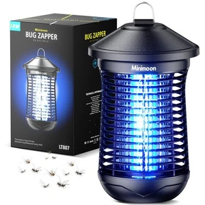Bug Zapper Outdoor 4000V Electric Mosquito Zapper Plug-in Fly Zapper with 18w... - Picture 1 of 7