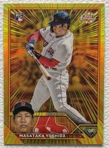 2023 Masataka Yoshida Topps Chrome Radiating Rookies #RR-20 Red Sox - Bild 1 von 1