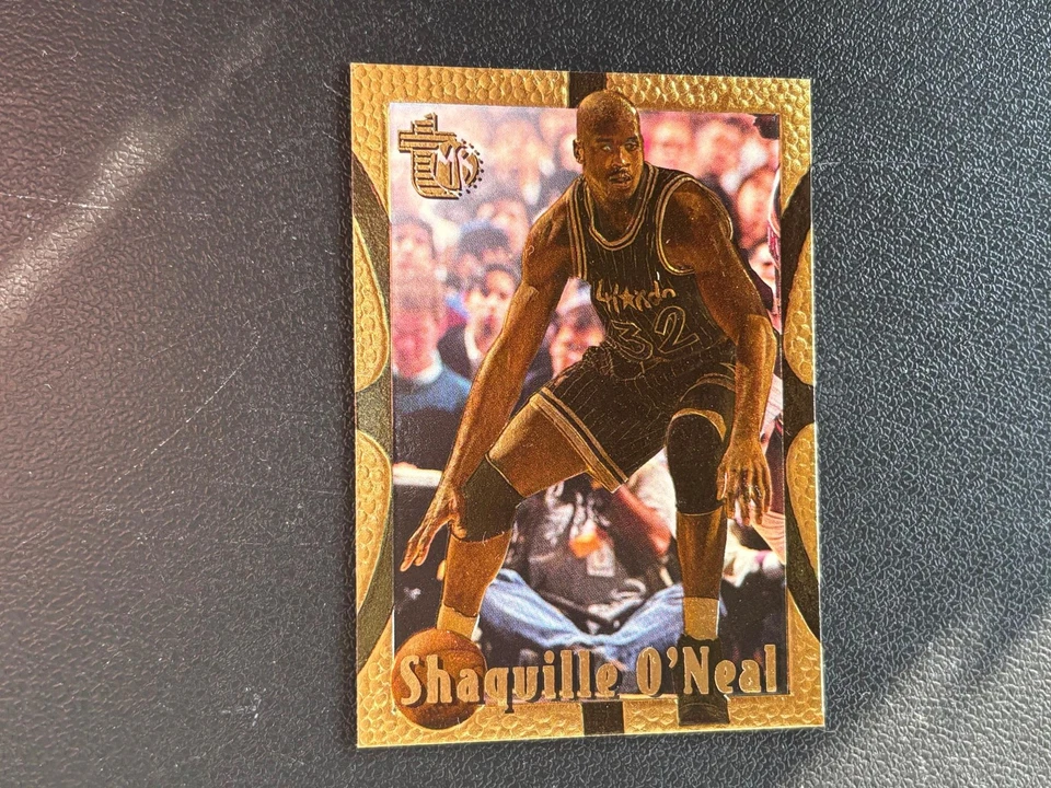 Shaquille O'Neal 1995 Topps lámina dorada en relieve Orlando Magic E38 Foto 1 de 1