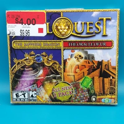 Jewel Quest 2 L the Sapphire Dragon  the Oracle of Ur PC Video Computer Game - Image 1 of 2