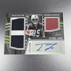 2023 Absolute Tre Tucker Rookie Premier Auto /399 Triple Patch RPA! #RPM-TT - Picture 1 of 6