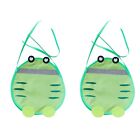 2 Pc Tote Bags for Kids Mesh Backpack Beach Travel Three-dimensional