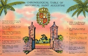 Postales Florida Mesa Histórica San Agustín Lino Sin Publicar - Imagen 1 de 2