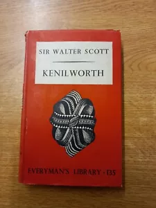 Everyman's Library 135 Kenilworth by Sir Walter Scott - Picture 1 of 3