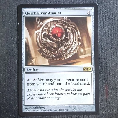 Quicksilver Amulet - Magic 2012 / M12 (Magic/MTG) - Image 1 of 2