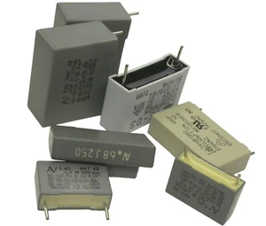 Folienkondensatoren MKT, MKP  X1 und X2  0,01µF bis 3,5µF mit Mengenstaffel - Bild 1 von 20