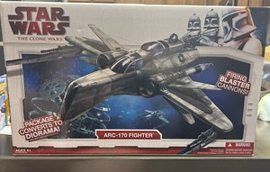 Hasbro Star Wars Deluxe Fahrzeug - ARC - 170 Actionfigur Spielset - 91379
