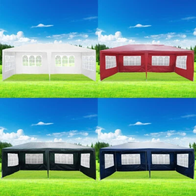 Panana Large 3x6m Gazebo Marquee Canopy Outdoor Patio Garden Wedding Party Tent