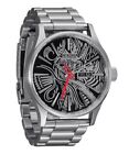Wrist Watch NIXON Rolling Stones Sentry Stainless Steel collaboration Silver New