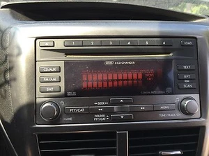 Audio & Visual Equip.(radio) SUBARU IMPREZA 08 09 10 11 12 13 14 - Imagen 1 de 2