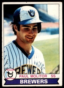 1979 Topps #24 Paul Molitor VG+ Milwaukee Brewers