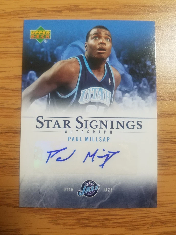 2007-08 Paul Millsap Star Signings Autograph  - Image 1 of 1