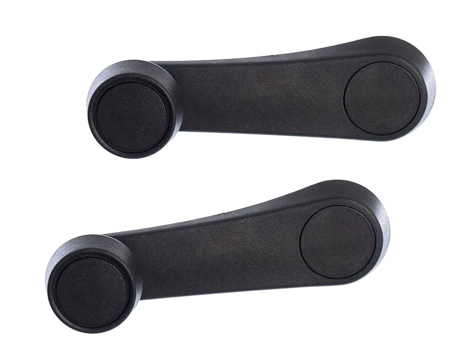 Kit de 2 bielas de ventana de plástico NEGRAS para Jeep Wrangler YJ 1992-1995 Foto 1 de 1