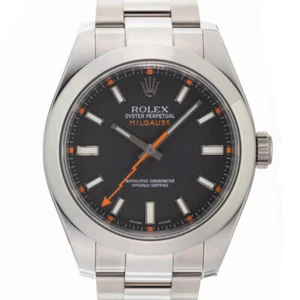 ROLEX Milgauss 116400 Black Warranty 2012 SN/#V - Picture 1 of 24