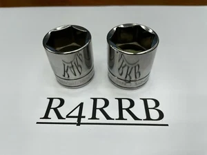 Snap-on Tools USA NEW 3/8" Drive 15/16" 1" SAE 6pt Shallow Add On Socket Lot Set - Picture 1 of 7