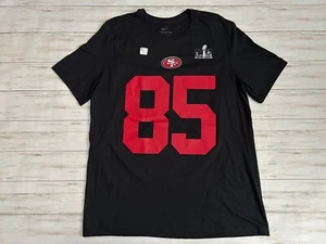 49ers- Nike- #85 Kittle- Men’s Tee- Size Large- New - Picture 1 of 5