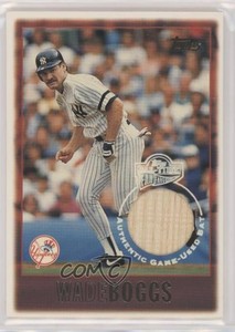 2005 Topps All-Time Fan Favorites Originals Relics /50 Wade Boggs (1997) #8 HOF