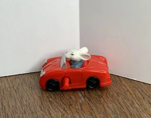 Wendy's Stuart Little 2 Little Red Wind-Up Car giocattolo vintage per bambini pasto 2002 - Foto 1 di 5