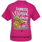Girlie Girl Originals "Thankful Blessed" 2538Cyber Pink Short Sleeve T-Shirt
